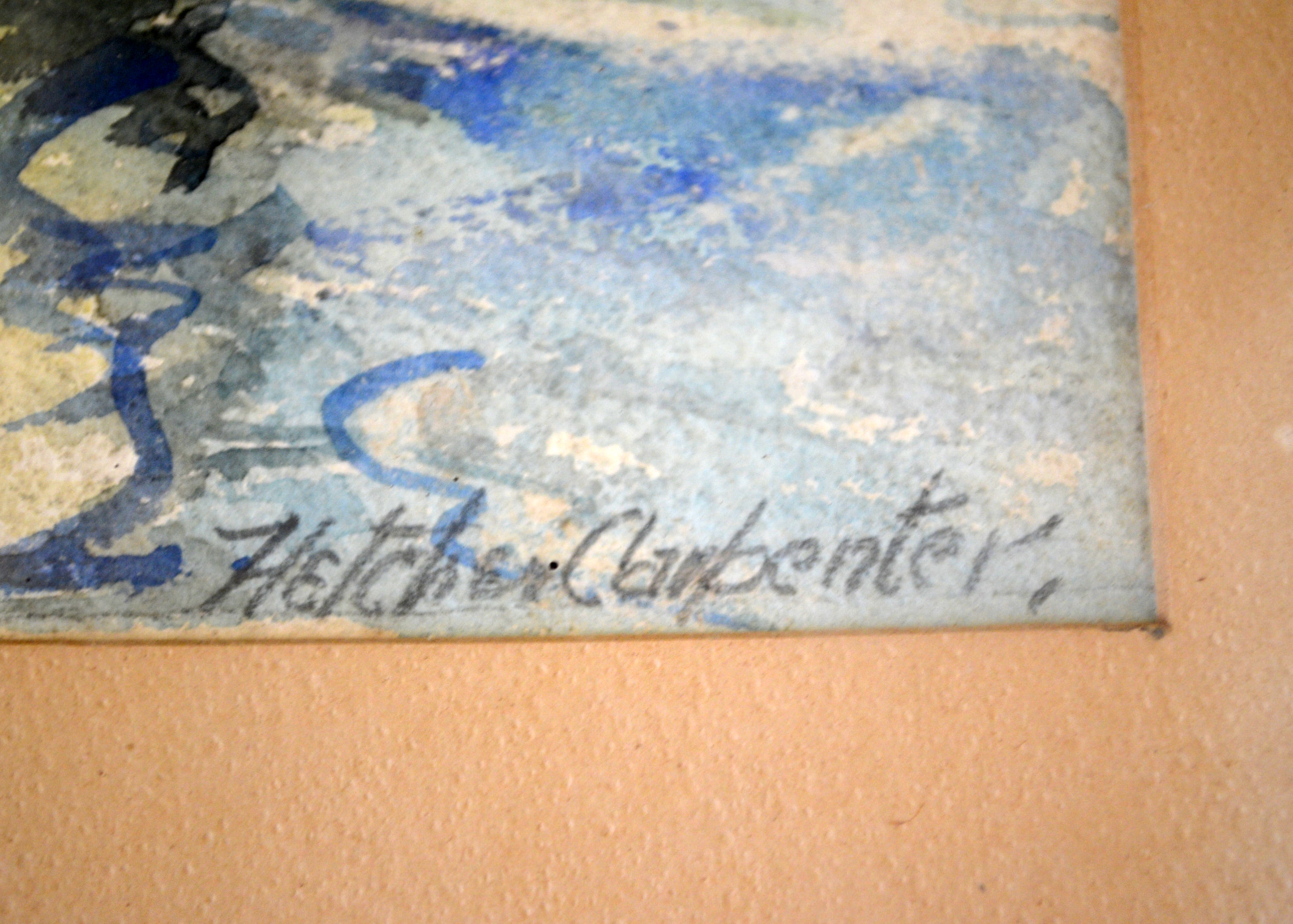 Vintage Fletcher Carpenter Watercolor EBTH